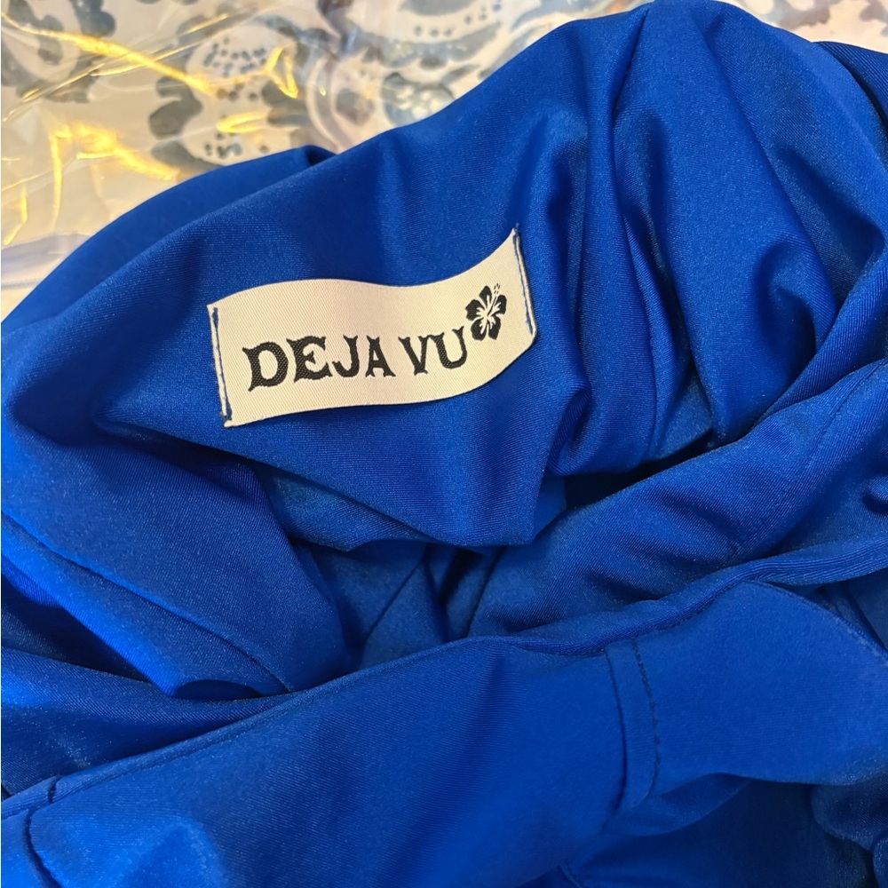 Deja Vu Royal Blue Prom Dress - Elegant Women's Gown